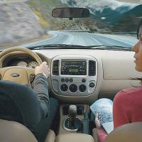 По трассе М4 Дон в солнечное лето