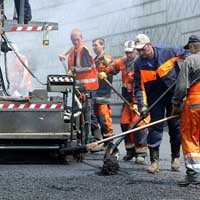 На трассе М4 провели экспериментальный ремонт